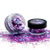 Cosmetic Loose GLITTER Shaker for Face and Body Chunky Dusk till Dawn (Lilac) Health & Beauty:Make-Up:Eyes:Eye Shadow fancy glitter makeup stars