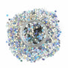 Stargazer Loose GLITTER STARS Face Body Nail Art Sequins Spectrum - silver holographic Health & Beauty:Make-Up:Eyes:Eye Shadow fancy galaxy glitter makeup stars