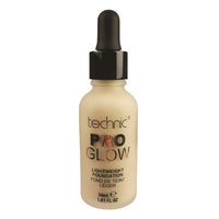 Technic PRO Glow Liquid Foundation Lightweight Satin Finish Porcelain Health & Beauty:Make-Up:Face:Foundation base face foundation galaxy makeup