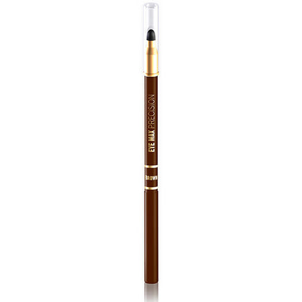 Eveline Automatic eye pencil with sponge Eye Max Precision Eyeliner Brown Health & Beauty:Make-Up:Eyes:Eyeliner eyeliner eyes galaxy makeup