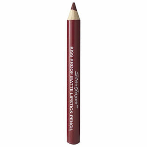 Stargazer Kiss Proof Matte Lipstick Pencil & Sharpener Long Lasting Deep colour 1 Chestnut Red Health & Beauty:Make-Up:Lips:Lipstick lips makeup