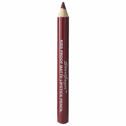 Stargazer Kiss Proof Matte Lipstick Pencil & Sharpener Long Lasting Deep colour 1 Chestnut Red Health & Beauty:Make-Up:Lips:Lipstick galaxy lips lipstick makeup