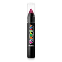 Funky Face Metallic Face & Body Paint Sticks Fancy dress Makeup Festival Pink Metallic Clothes, Shoes & Accessories:Specialty:Fancy Dress & Period Costume:Accessories:Face Paint & Stage Make-Up eyeliner eyes eyeshadow face paint fancy galaxy makeup metallic
