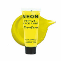 Stargazer Neon Festival Face Paint UV Reactive Color Halloween Makeup Kids Party Yellow Clothes, Shoes & Accessories:Specialty:Fancy Dress & Period Costume:Accessories:Face Paint & Stage Make-Up face paint fancy galaxy neons