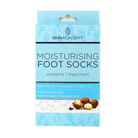 Skin Academy Foot Socks Mask Removes dead skin Moisturizes feet x 1 treatment Moisturising Macadamia Oil Health & Beauty:Health Care:Foot Creams & Treatments foot galaxy hand foot other foot skin