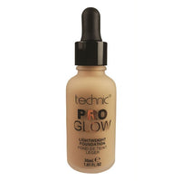 Technic PRO Glow Liquid Foundation Lightweight Satin Finish Honey Health & Beauty:Make-Up:Face:Foundation base face foundation galaxy makeup