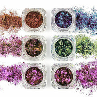 Stargazer Duochrome Flakes Color Changing Metallic Mirror Foil Glitter Eyeshadow Health & Beauty:Make-Up:Eyes:Eye Shadow eyes eyeshadow fancy galaxy makeup