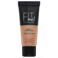 Maybelline FIT ME! Matte & Poreless Foundation Normal to Oily Skin 30ml 245 Classic Beige Health & Beauty:Make-Up:Face:Foundation face foundation makeup
