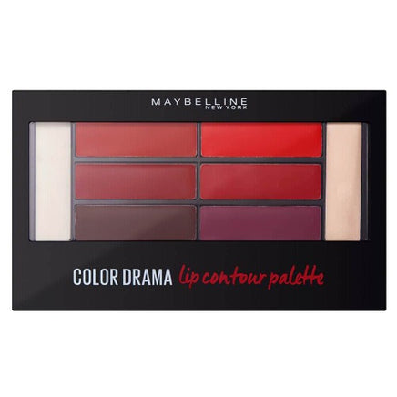 Maybelline Color Drama Lip Contour Palette Prime, line, colour and highlight Crimson Vixen 01 Health & Beauty:Make-Up:Lips:Lipstick galaxy lips lipstick makeup