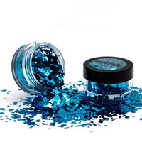 Cosmetic Loose GLITTER Shaker for Face and Body Chunky Kaleidoscope (Blue) Health & Beauty:Make-Up:Eyes:Eye Shadow fancy galaxy glitter makeup stars