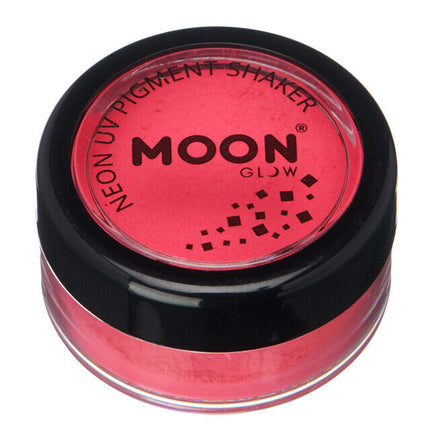 NEON UV Loose Powder Eyeshadow Eye Dust Pigment Shakers by Moon Creations Intense Red Health & Beauty:Make-Up:Eyes:Eye Shadow eyes eyeshadow fancy galaxy halloween halloweenmakeup makeup neons seasonal