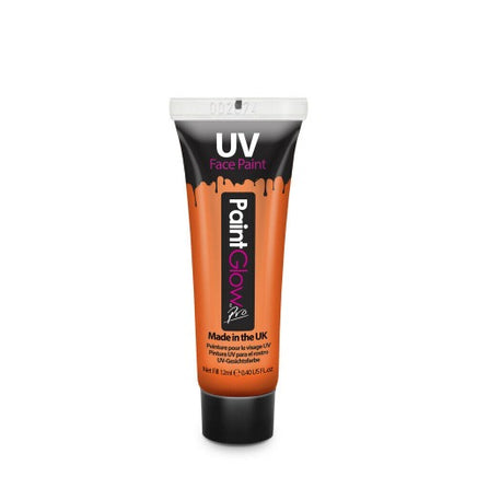UV Reactive Face Body Paint NEON Colour Halloween Makeup Kids Party Fest 12ml Orange Paintglow Paint Clothes, Shoes & Accessories:Specialty:Fancy Dress & Period Costume:Accessories:Face Paint & Stage Make-Up face paint fancy galaxy halloween halloweenmakeup neons seasonal