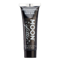 Holographic Glitter Hair Styling Gel by Moon Creations Firm Hold Black Health & Beauty:Hair Care & Styling:Styling Products fancy glitter hair hair styling makeup stars