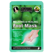 Beauty Formulas Relaxing And Healing Foot Mask Socks Moisturizes Driest Feet Health & Beauty:Health Care:Foot Creams & Treatments hand foot skin