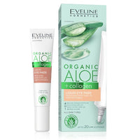 Eveline Organic Aloe + Collagen Liquid Under Eye Pads No rinse Cooling Gel 20ml Reducing dark circles & puffiness Health & Beauty:Skin Care:Eye Treatments & Masks face care galaxy skin