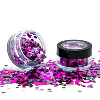 Cosmetic Loose GLITTER Shaker for Face and Body Chunky Purple Haze Health & Beauty:Make-Up:Eyes:Eye Shadow fancy galaxy glitter makeup stars