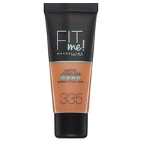 Maybelline FIT ME! Matte & Poreless Foundation Normal to Oily Skin 30ml 335 Classic Tan Health & Beauty:Make-Up:Face:Foundation face foundation makeup