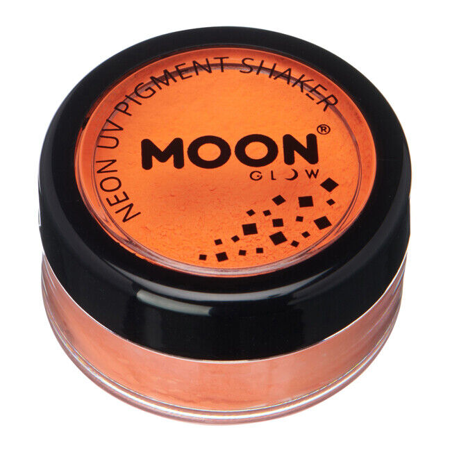 NEON UV Loose Powder Eyeshadow Eye Dust Pigment Shakers by Moon Creations Intense Orange Health & Beauty:Make-Up:Eyes:Eye Shadow eyes eyeshadow fancy makeup