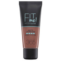 Maybelline FIT ME! Matte & Poreless Foundation Normal to Oily Skin 30ml 365 Espresso Health & Beauty:Make-Up:Face:Foundation base face foundation galaxy makeup