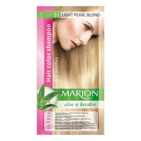 Marion Hair Colour Shampoo 51 LIGHT PEARL BLOND Health & Beauty:Hair Care & Styling:Hair Colourants galaxy hair hair care hair dye