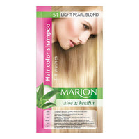 Marion Temporary Hair Colour Shampoo Dye Sachet 51 LIGHT PEARL BLOND Health & Beauty:Hair Care & Styling:Hair Colourants hair hair care hair dye