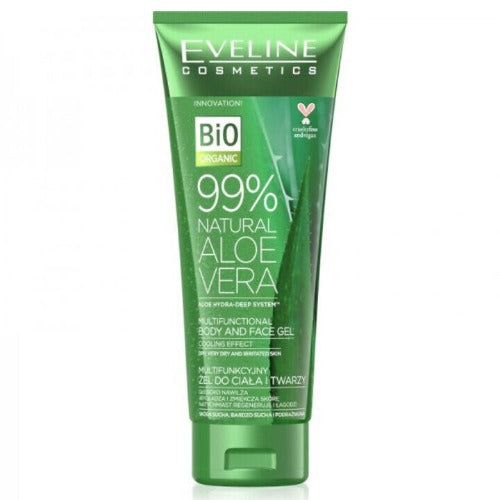 Eveline Natural Aloe Vera Body & Face Gel Cooling Effect for Dry Irritated Skin Health & Beauty:Skin Care:Moisturisers body care skin