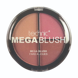 Technic MEGA BLUSH Compact Quad Blusher Palette Natural Pink Shimmer Colours Health & Beauty:Make-Up:Face:Blusher blush face galaxy makeup