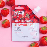 Face Facts Face Mask 60ml MUD Strawberry Health & Beauty:Skin Care:Skin Masks face care face mask galaxy skin