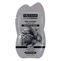 Freeman for MEN Pore Cleansing Peel-Off Gel Mask with Volcanic Ash 15ml sachet Health & Beauty:Skin Care:Skin Masks face care face mask galaxy skin