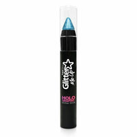 GLITTER Painting Art Stick Face Body Eyes Lips Pencil Party Fancy Dress Makeup Blue Holographic Health & Beauty:Make-Up:Eyes:Eye Shadow eyeliner eyes eyeshadow face paint fancy galaxy glitter makeup stars