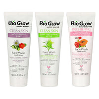 Bio Glow Clean Skin Face Wash NO soap and parabens Brightening Purifying 100ml Health & Beauty:Skin Care:Cleansers & Toners face care skin