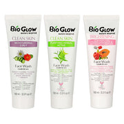 Bio Glow Clean Skin Face Wash NO soap and parabens Brightening Purifying 100ml Health & Beauty:Skin Care:Cleansers & Toners face care skin