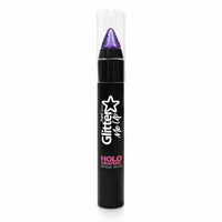 GLITTER Painting Art Stick Face Body Eyes Lips Pencil Party Fancy Dress Makeup Purple Holographic Health & Beauty:Make-Up:Eyes:Eye Shadow eyeliner eyes eyeshadow face paint fancy galaxy glitter makeup stars