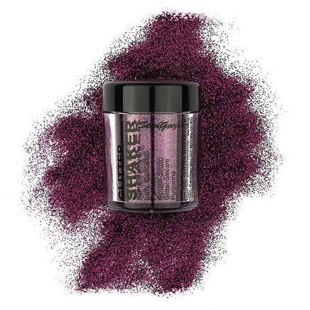 Stargazer Cosmetic Loose GLITTER Shaker for Face Body Hair Nail Eyes Lips Garnet Plum Health & Beauty:Make-Up:Eyes:Eye Shadow fancy galaxy glitter makeup stars