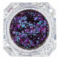 Stargazer Duochrome Flakes Color Changing Metallic Mirror Foil Glitter Eyeshadow Blue Purple Health & Beauty:Make-Up:Eyes:Eye Shadow eyes eyeshadow fancy galaxy makeup