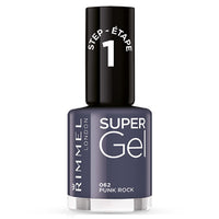 Rimmel Super Gel Nail Polish no UV light needed Punk Rock 062 - deep purple Health & Beauty:Nail Care, Manicure & Pedicure:Nail Polish & Powders:Nail Polish nail polish nails