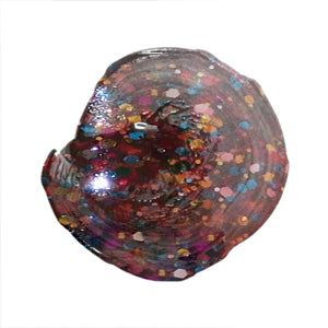 Saffron GLITTER Nail Polish Varnish 13ml 70 Bronze Fest-Multi glitter Health & Beauty:Nail Care, Manicure & Pedicure:Nail Polish & Powders:Nail Polish galaxy nail polish nails polish stars