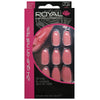 Royal Full Coverage False Nail Artificial Tips + 3g Glue Set of 24 Apricot Crush Coffin false nails galaxy nails