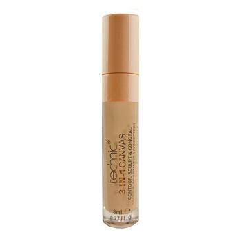 Technic 3 in 1 Canvas Concealer Full Coverage Contour, Sculpt & Conceal Beige Health & Beauty:Make-Up:Face:Concealer base concealer face galaxy makeup