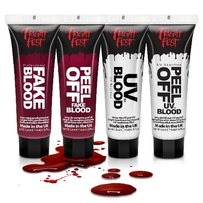 FAKE BLOOD Halloween Scary Stage Makeup Face Body Painting Realistic Party Clothes, Shoes & Accessories:Specialty:Fancy Dress & Period Costume:Accessories:Face Paint & Stage Make-Up fancy halloween