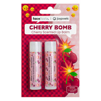 Face Facts Joypixels Scented Lip Balm 2pcs Cherry Bomb galaxy lip balm lips makeup