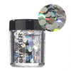 Stargazer Chunky Loose Glitter Shaker Face Body Nail Art Manicure Decor Holograph Silver Flakes Best selling products (DO NOT DELETE) fancy galaxy glitter makeup OrderlyEmails - Recommended Products stars