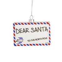 Hanging Christmas Tree Decoration Glass Baubles Sass and Belle Ornament Dear Santa Letter Christmas galaxy seasonal
