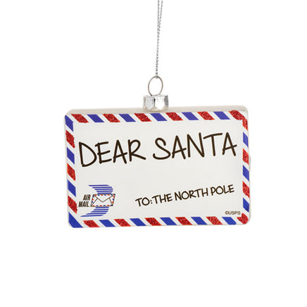Hanging Christmas Tree Decoration Glass Baubles Sass and Belle Ornament Dear Santa Letter Christmas galaxy seasonal