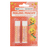 Face Facts Joypixels Scented Lip Balm 2pcs Feeling Peachy lips makeup