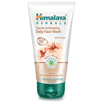 Himalaya Herbals ALL Natural Face Wash 150ml Gentle Exfoliating - Apricot, Aloe Vera face care skin