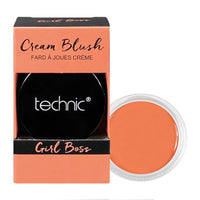 Technic Cream Blush Light Vegan Blusher Girl Boss - coral blush face galaxy makeup