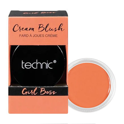 Technic Cream Blush Light Vegan Blusher Girl Boss - coral blush face galaxy makeup