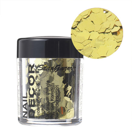 Stargazer Chunky Loose Glitter Shaker Face Body Nail Art Manicure Decor Gold Glitter Flakes Best selling products (DO NOT DELETE) fancy galaxy glitter makeup OrderlyEmails - Recommended Products stars