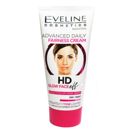 Eveline Fairness Cream HD Glow Face Effect Anti Dark Spots 1 Tone Lighter Skin Health & Beauty:Skin Care:Lightening Creams cream face care galaxy skin